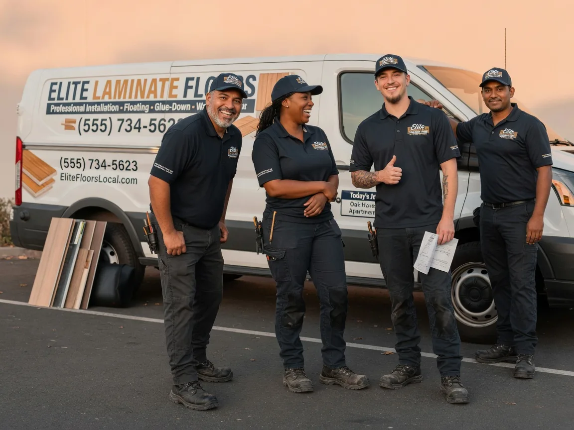 Laminate flooring installation company in Glennie, MI